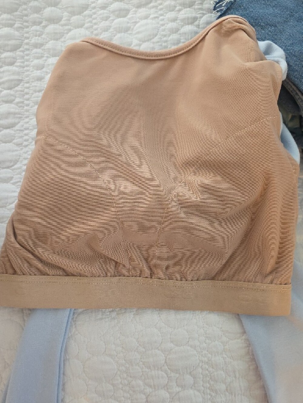 OGL Pale Blue Long Sleeve Women's Top - Picture 5 of 5